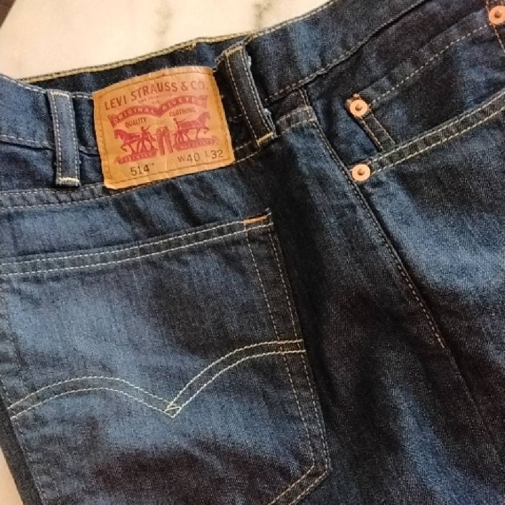 Levi's Dark Blue Relaxed Fit Men’s Jeans